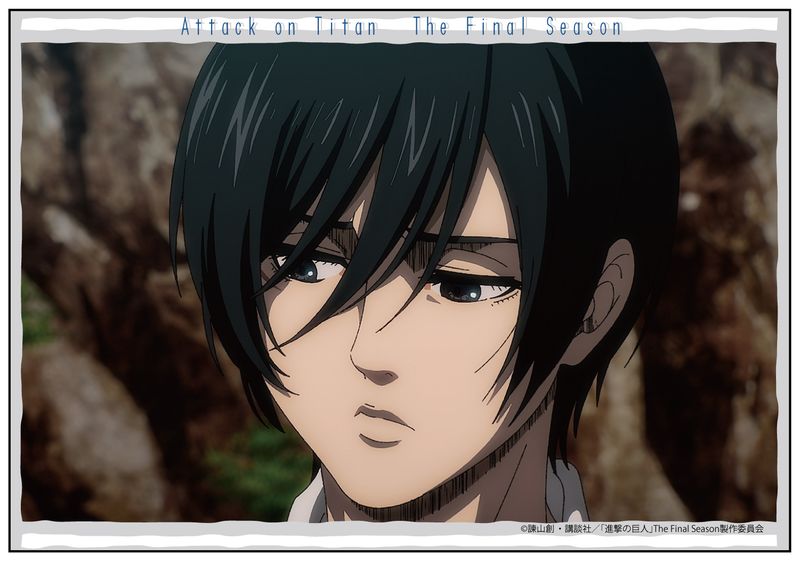 進撃の巨人 The Final Season_場面写ブロマイドセット(5枚入り)ミカサ