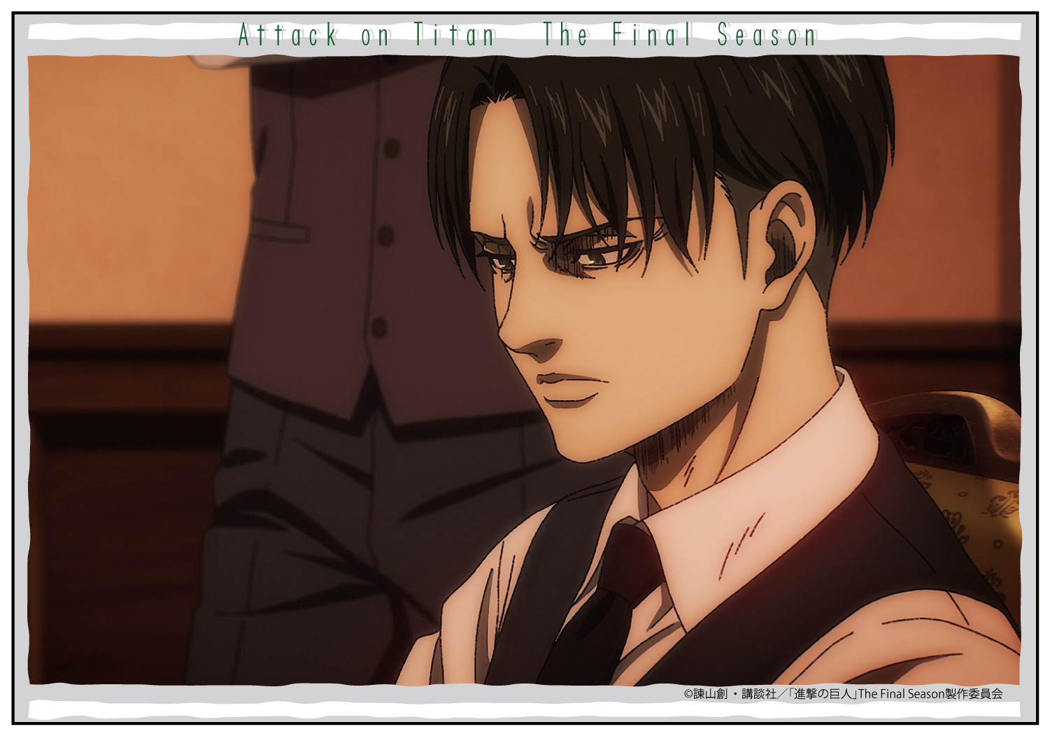 進撃の巨人 The Final Season 場面写ブロマイドセット 5枚入り リヴァイ 公式グッズ 公式ライセンス商品専門サイト Colleize コレイズ