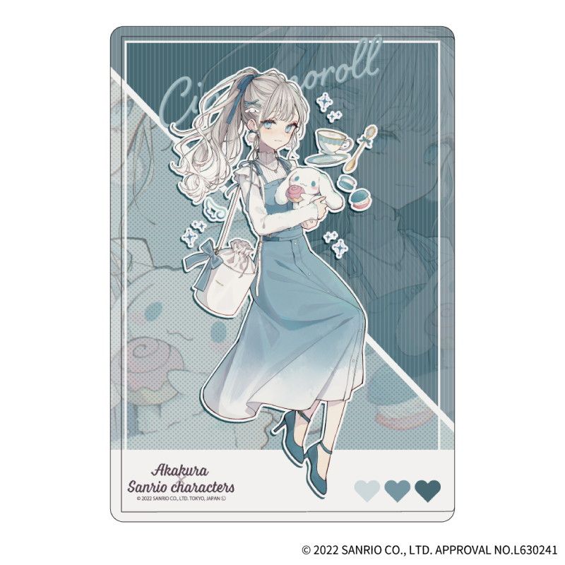 赤倉×サンリオキャラクターズ_キャラクリアケース04/シナモロール(描き
