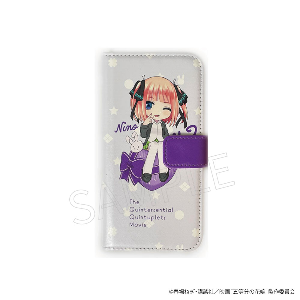 手帳型スマホケース(iPhone11Pro)02中野二乃A