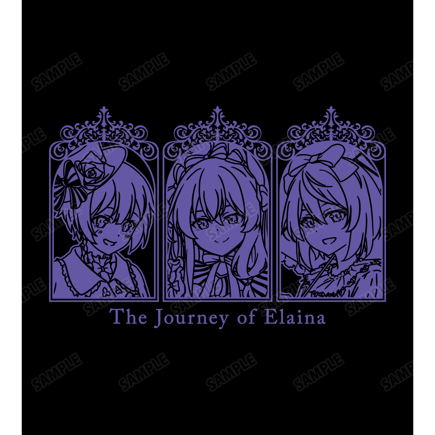 魔女の旅々 描き下ろしイラスト 集合 ロリータファッションver Bigジップトートバッグ 公式グッズ 公式ライセンス商品専門サイト Colleize コレイズ