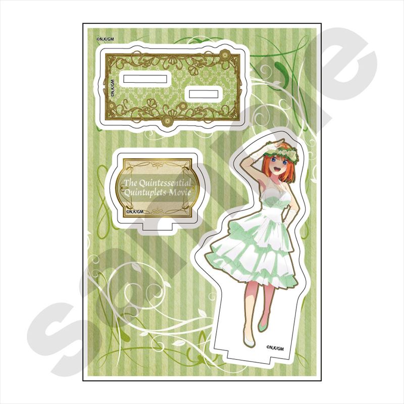 映画 五等分の花嫁_アールヌーボーアート アクリルスタンドJr. 中野四葉