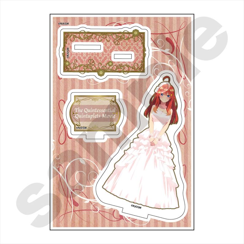 映画 五等分の花嫁_アールヌーボーアート アクリルスタンドJr. 中野五月