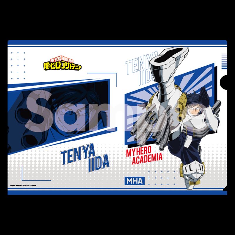 僕のヒーローアカデミア_クリアファイル 6期アクション版権? (飯田天哉)