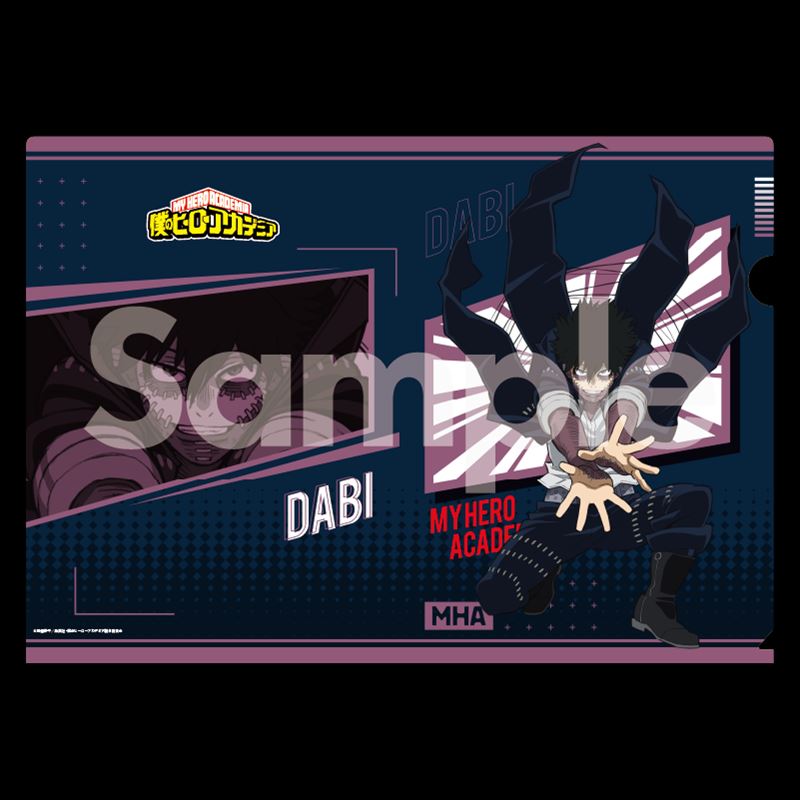 僕のヒーローアカデミア_クリアファイル 6期アクション版権? (茶毘)
