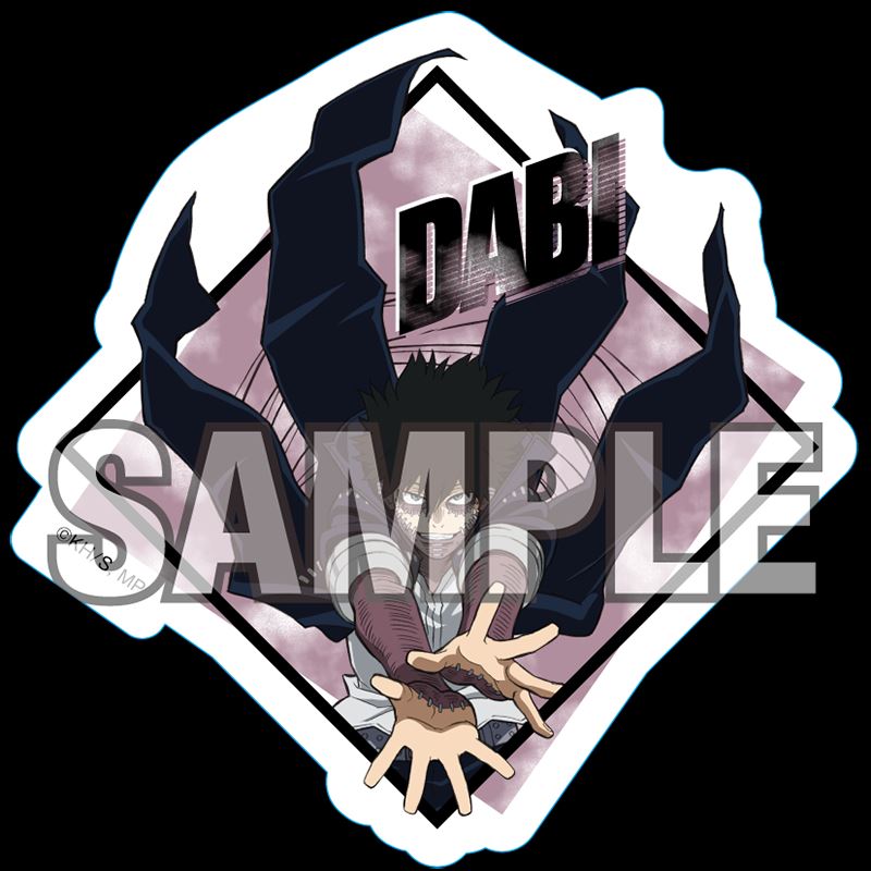 僕のヒーローアカデミア_ステッカー 6期アクション版権? (茶毘)