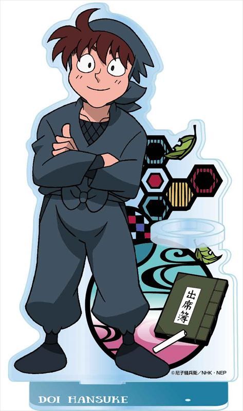 忍たま乱太郎_切り絵シリーズ アクリルペンスタンド 土井半助 | 忍たま