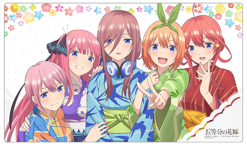 五等分の花嫁 ラバーマット 浴衣