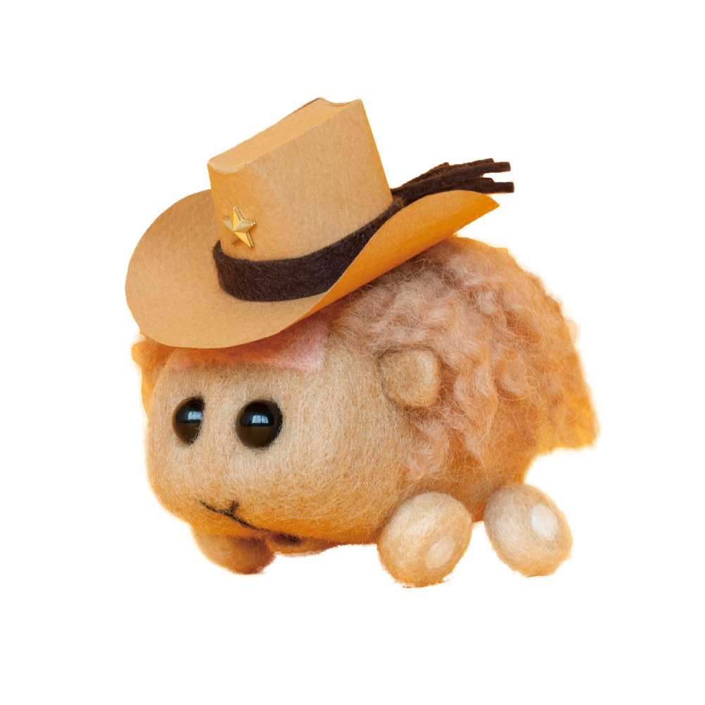 ニードルフェルトでつくるPUI PUI モルカーキット　トレジャーモルカー