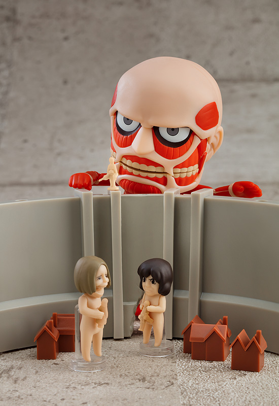 ねんどろいど 進撃の巨人 アルミン/超大型巨人2体セット