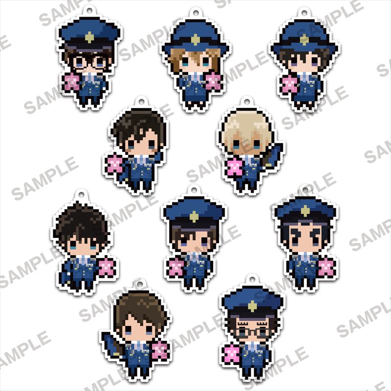 名探偵コナン 怪盗キッド ぷちびっと アクリルストラップ 名探偵コナン 怪盗キッド ぷちびっと アクリルストラップ（名