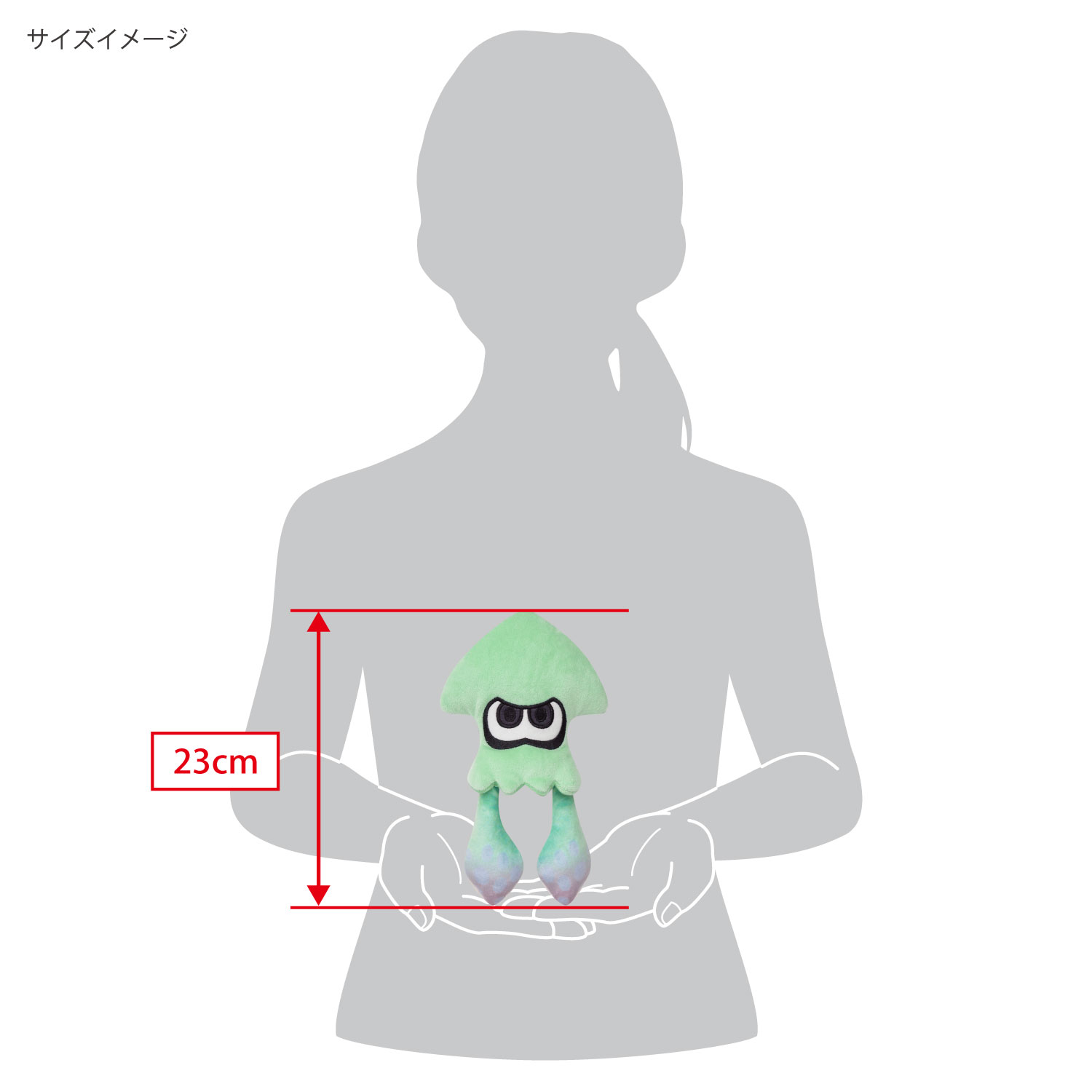 スプラトゥーン_SP31 イカ ライトブルー(S) | 公式グッズ・公式