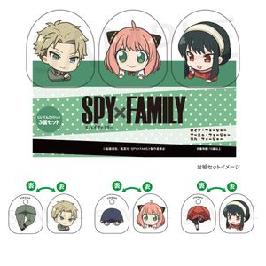 SPY×FAMILY_Nendoroid Clip 3-Piece Set: Lloyd, Anya & Yor