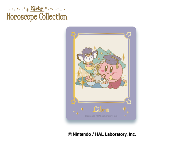 星のカービィ_KIRBY ホロスコープ・コレクション ダイカットステッカーミニ ?てんびん座