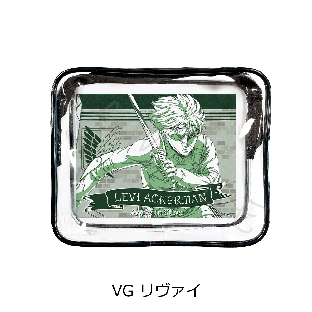 進撃の巨人 The Final Season 第7弾 ビニールポーチ VG リヴァイ