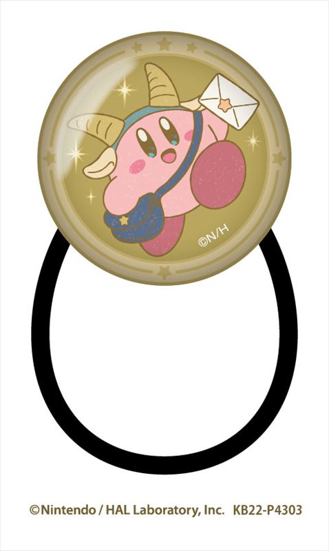 星のカービィ_ KIRBY ホロスコープ・コレクション ガラスヘアゴム(やぎ座)