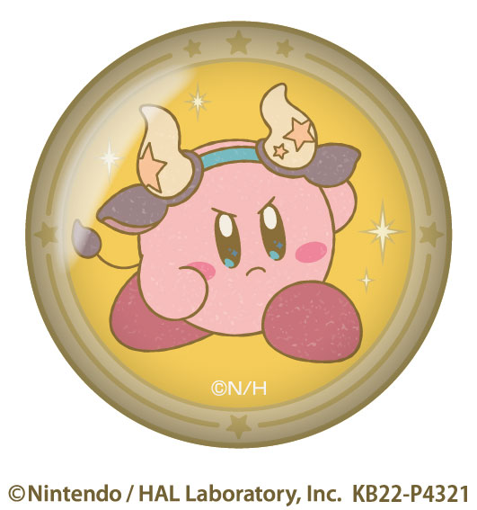 星のカービィ_ KIRBY ホロスコープ・コレクション ガラスマグネット(おうし座)