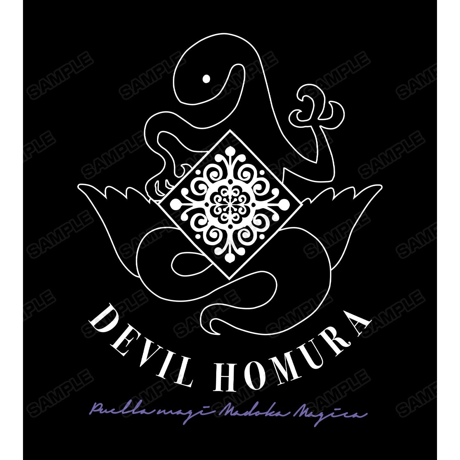 魔法少女まどか マギカ 悪魔ほむら Bigシルエットtシャツユニセックス サイズ L 公式グッズ 公式ライセンス商品専門サイト Colleize コレイズ