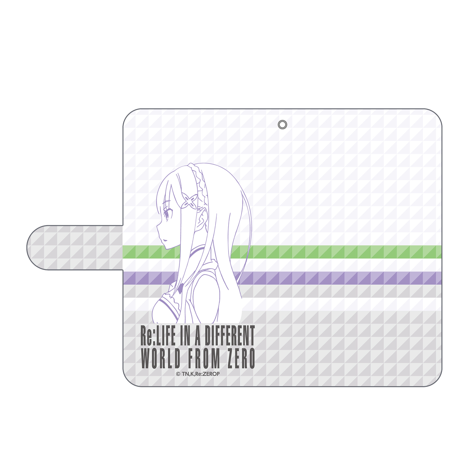 Re:ゼロから始める異世界生活_ エミリア 手帳型スマホケース(対象機種