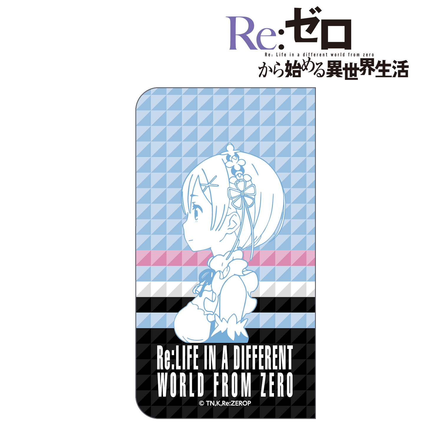 Re:ゼロから始める異世界生活_ レム 手帳型スマホケース(対象機種/Lサイズ)