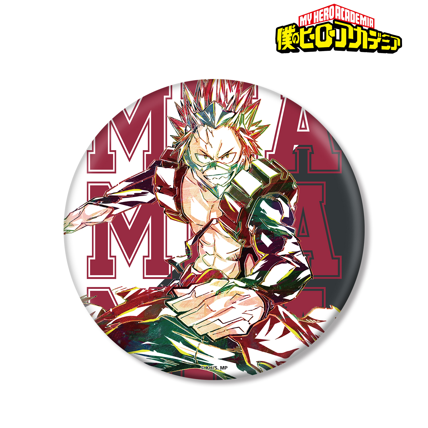 僕のヒーローアカデミア_切島鋭児郎 Ani-Art 第3弾 全身ver. BIG缶バッジ