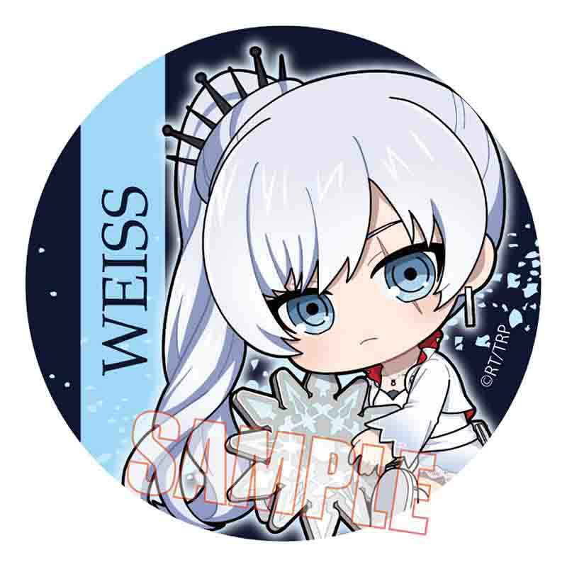 RWBY ワイス・シュニー 公式イラスト 缶バッジ RWBY ワイス・シュニー 公式イラスト 缶バッジ