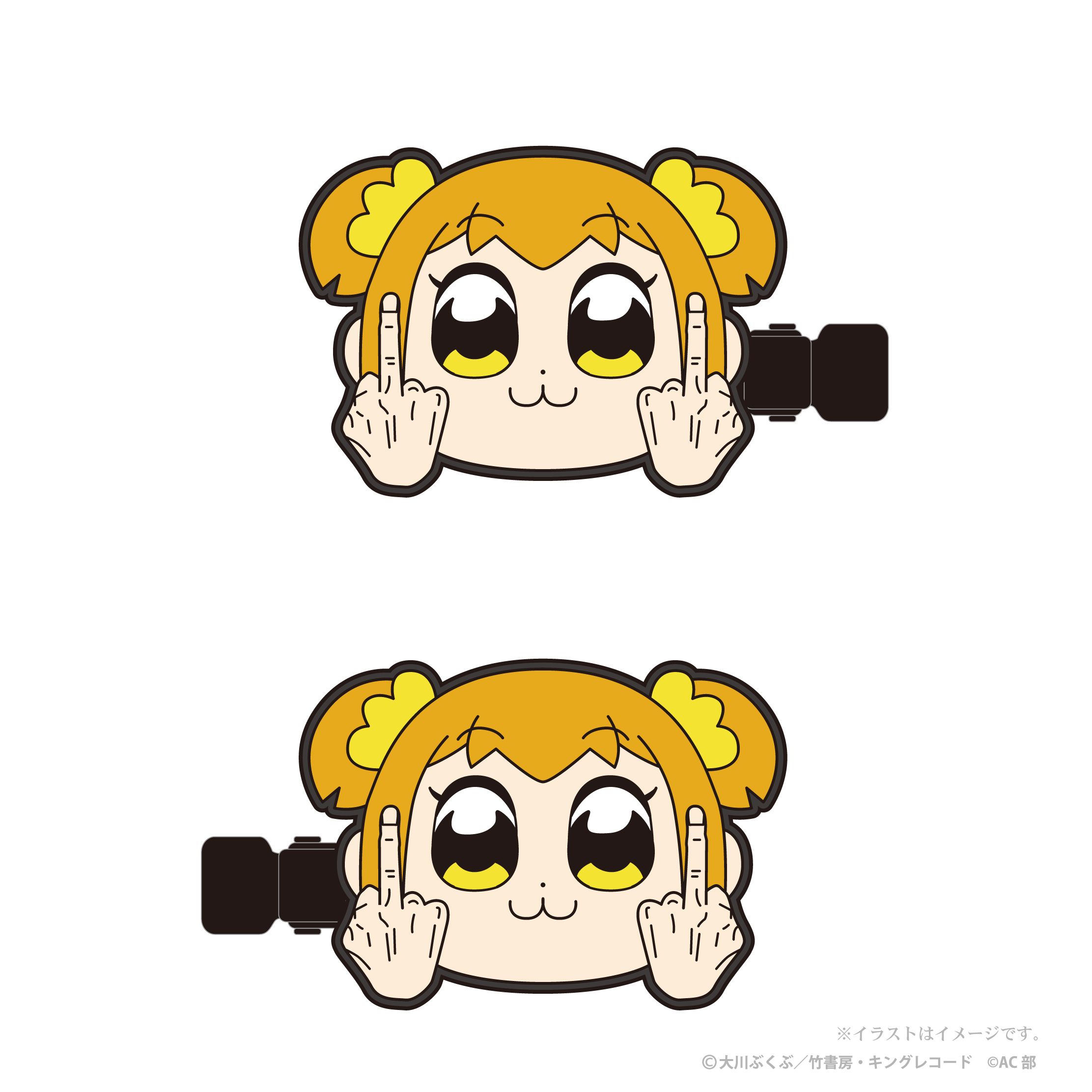 ポプテピピック 前髪クリップ(ポプ子) | 公式グッズ・公式ライセンス 