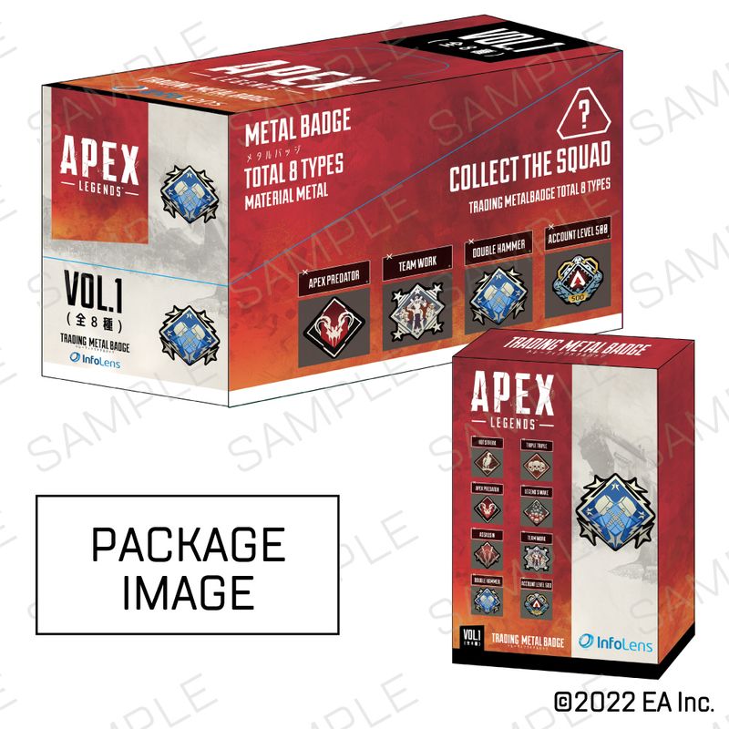 Apex トレーディングトロフィーメタルバッジ Vol.1 1BOX | Apex