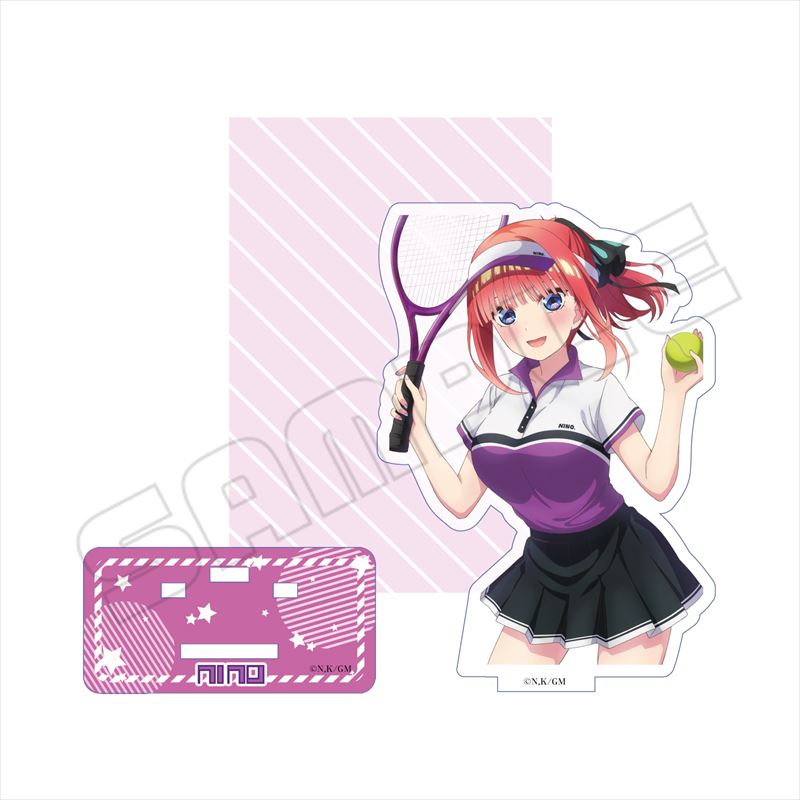 映画 五等分の花嫁_背景付きアクリルスタンド 中野二乃