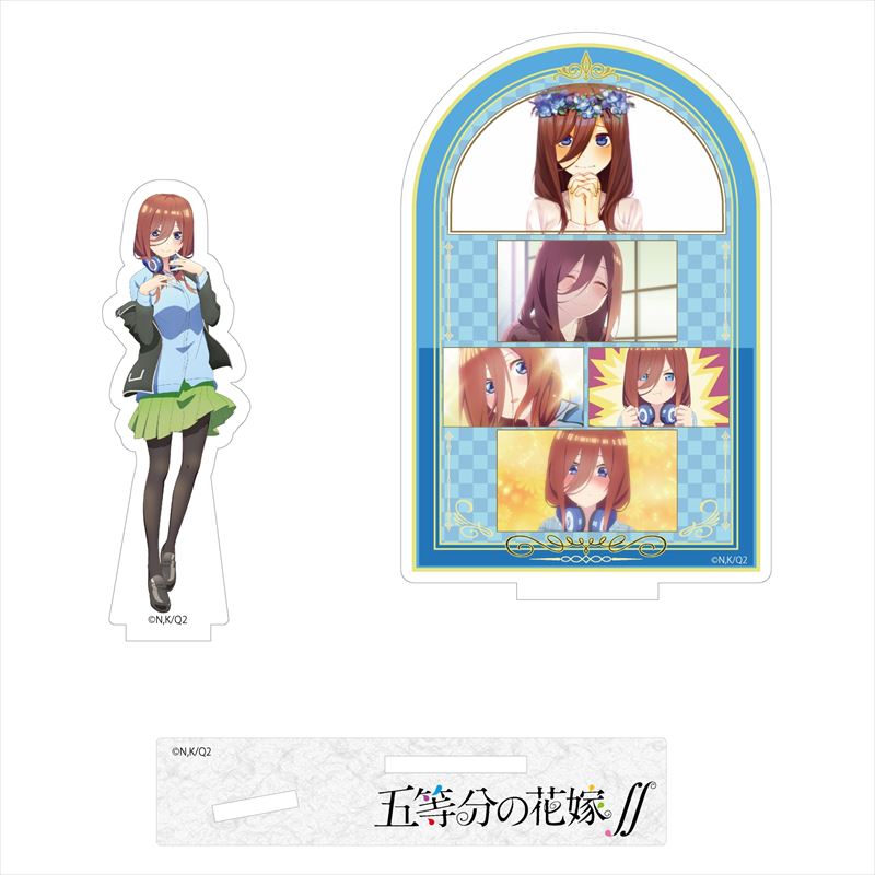 五等分の花嫁∬_場面写付きアクリルマスコット 中野三玖