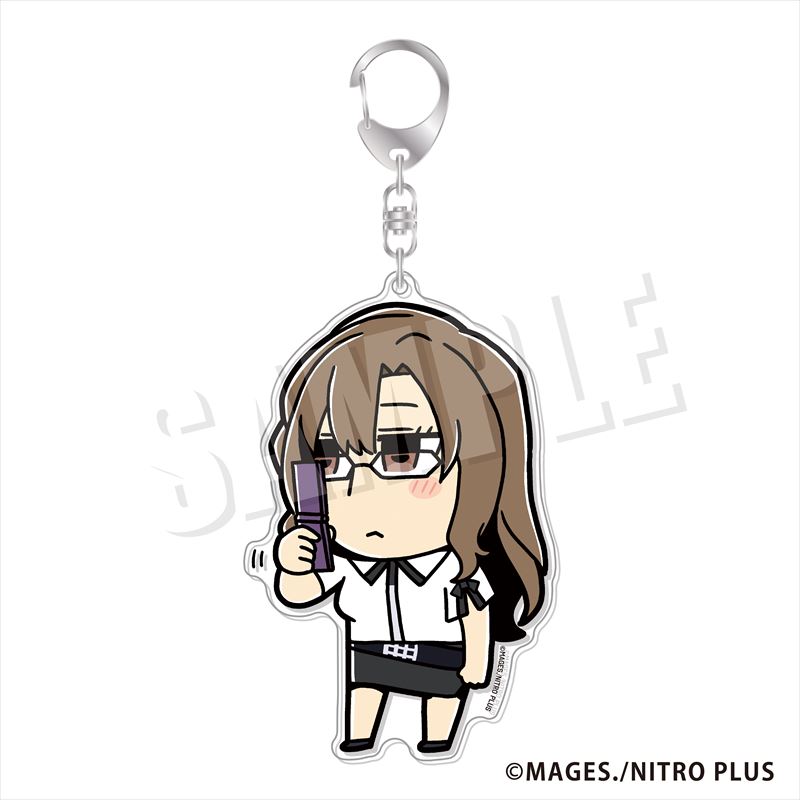 STEINS;GATE_しゅたげ ぶくぶ おおきめアクキー 05.桐生萌郁