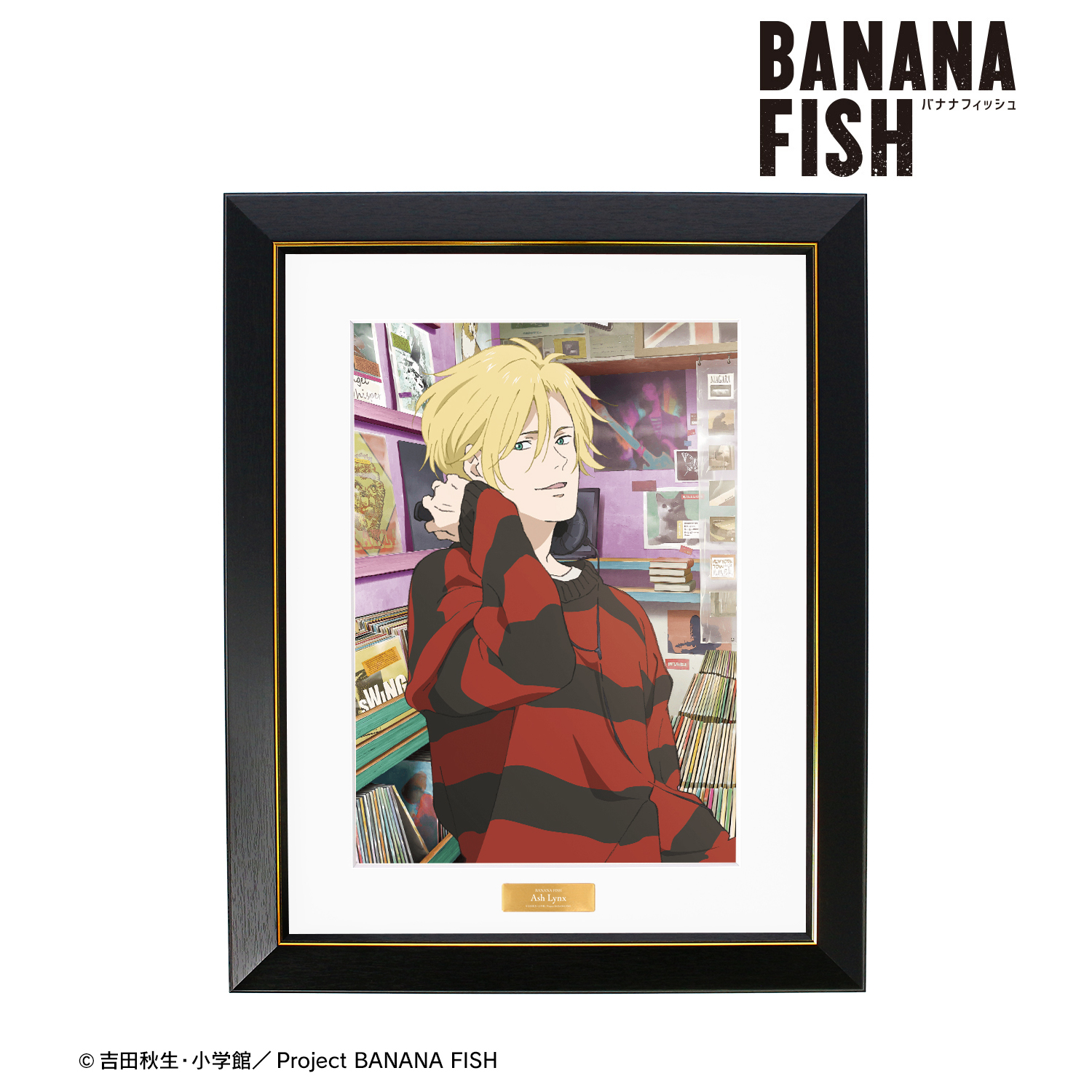 BANANA FISH_描き下ろしイラスト アッシュ・リンクス レコードショップver. キャラファイングラフ