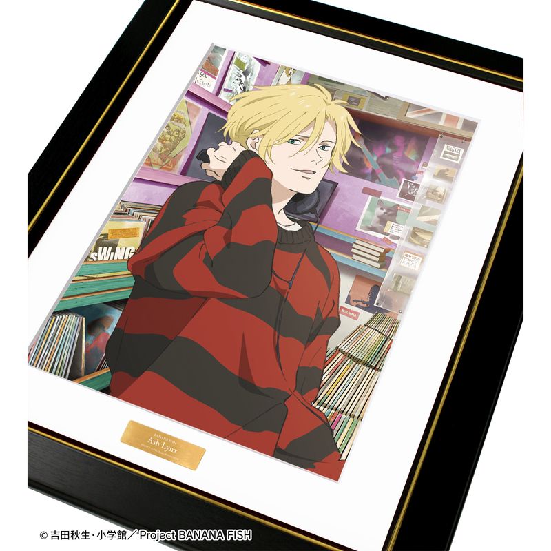 BANANA FISH_描き下ろしイラスト アッシュ・リンクス レコードショップ