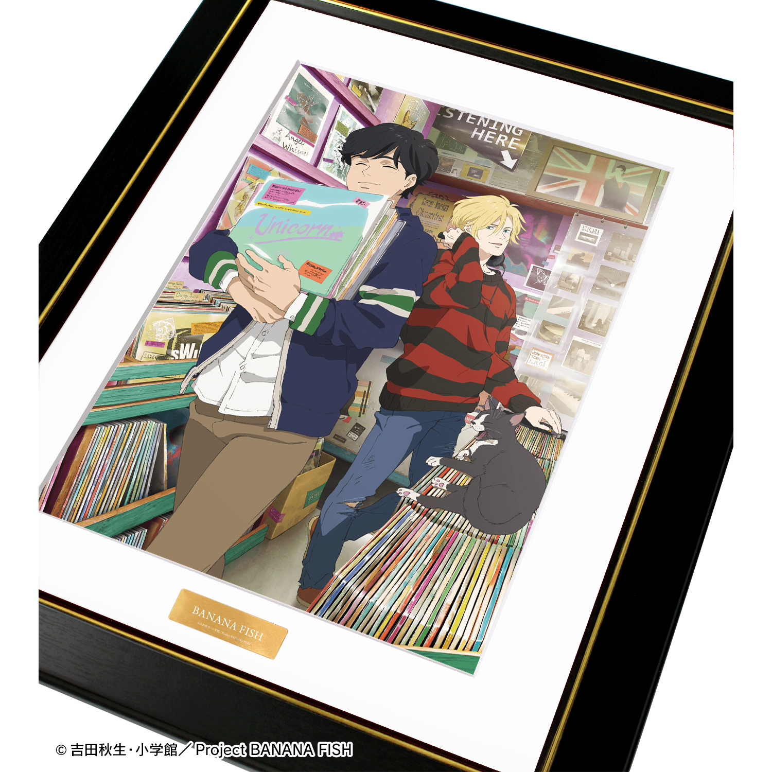 BANANA FISH_描き下ろしイラスト アッシュ・リンクス＆奥村英二