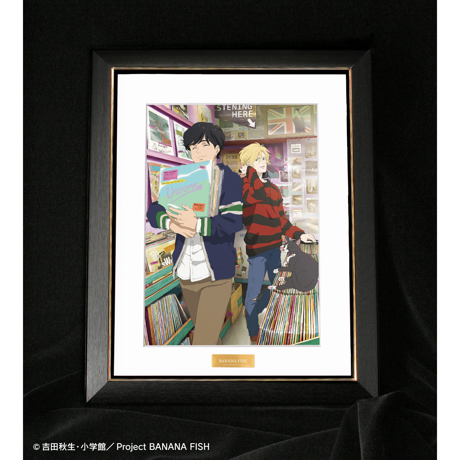 BANANA FISH_描き下ろしイラスト アッシュ・リンクス＆奥村英二