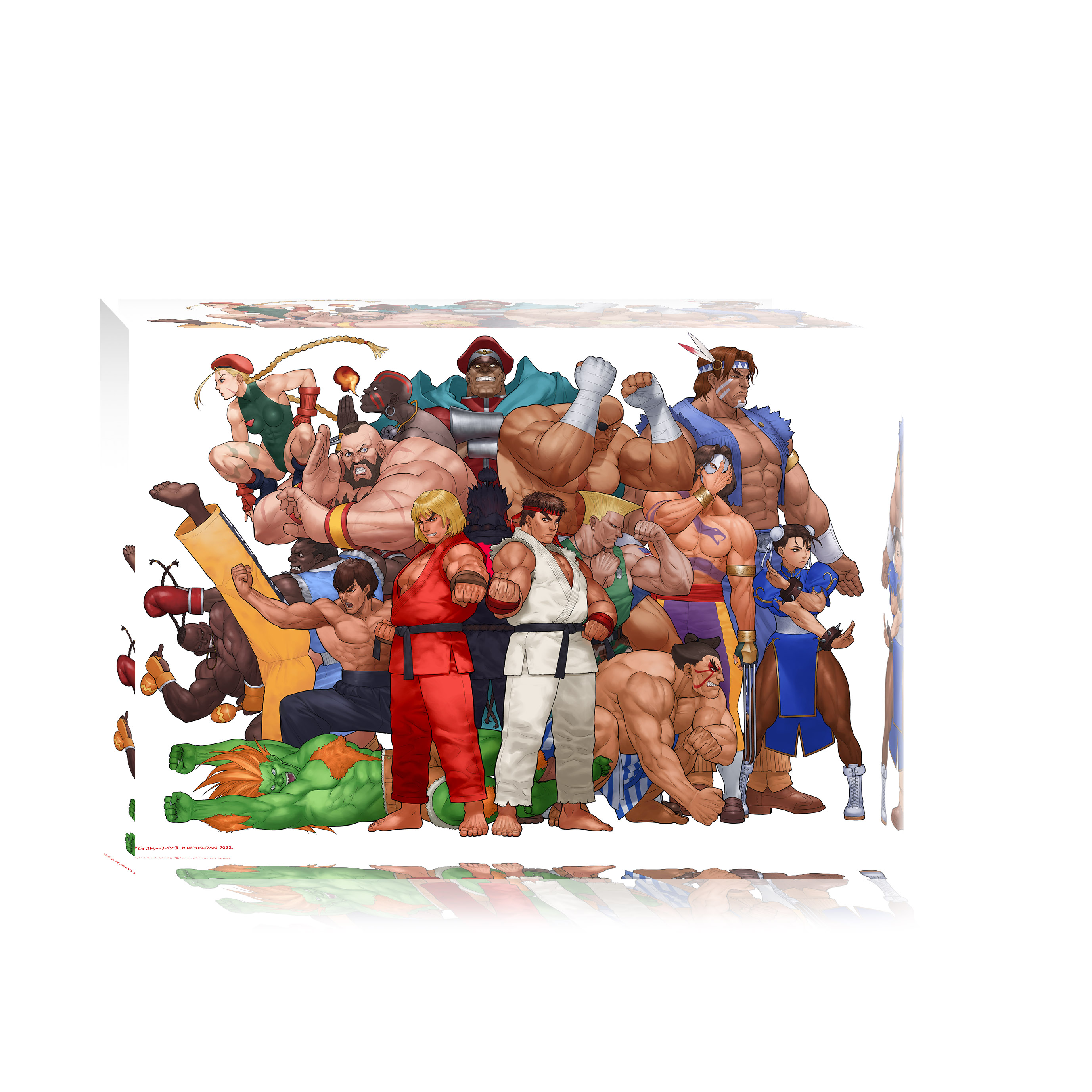 ストリートファイター 35thアクリルブロック 吉崎観音ver 公式グッズ 公式ライセンス商品専門サイト Colleize コレイズ
