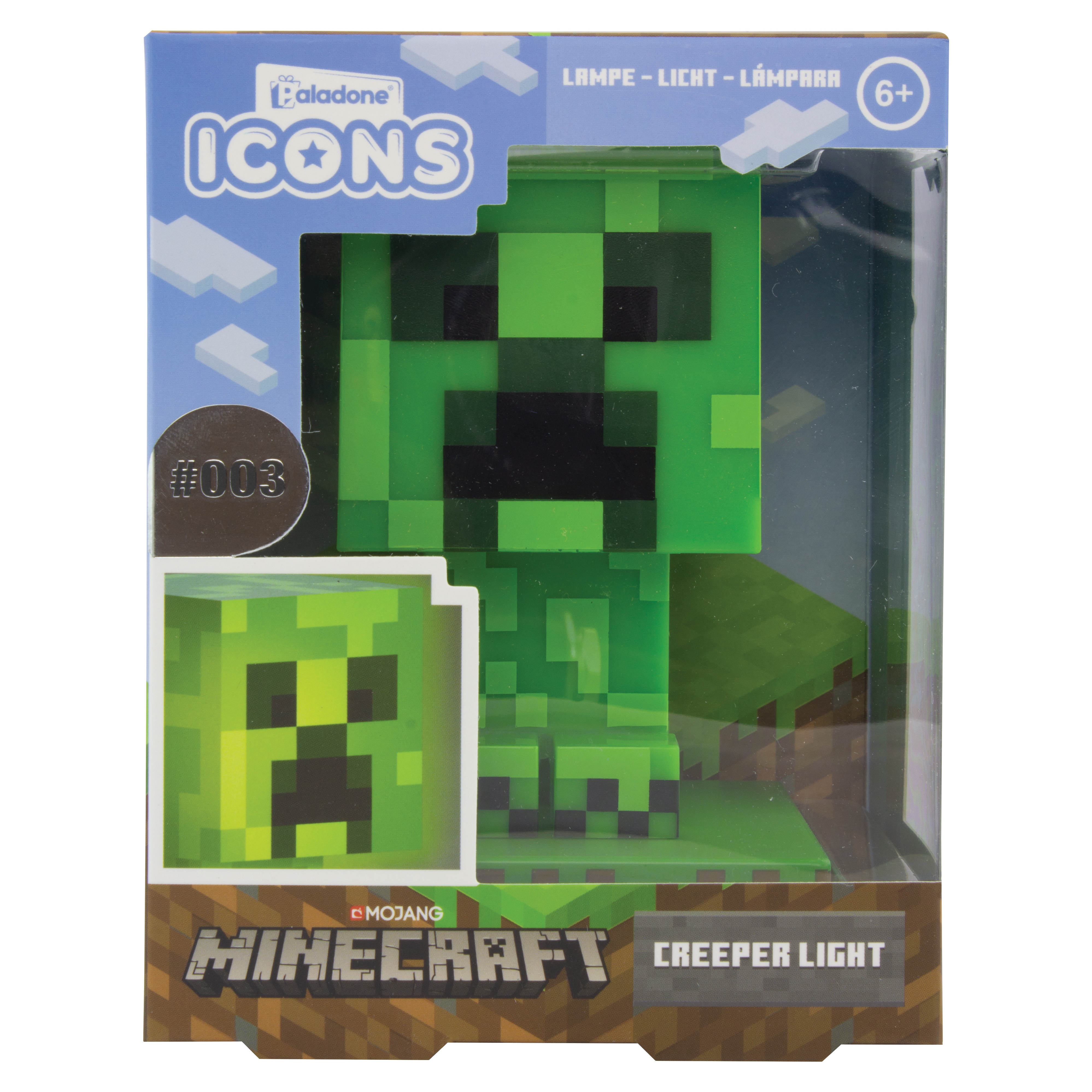 マインクラフト フィギュアライト クリーパー 公式グッズ 公式ライセンス商品専門サイト Colleize コレイズ