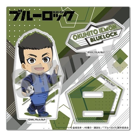 ブルーロック キャストサイン入オリジナルアクリルスタンド 伊右衛門送人 ブルーロック_アクリルスタンド(公式デフォルメイラスト) 第一弾 伊右