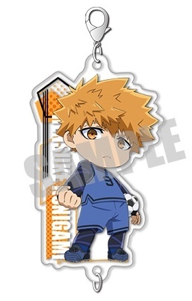國神　國神錬介　ブルーロック　ブルロ　アクリルキーホルダー　デフォルメ ブルーロック_ちぇいんコレクション(公式デフォルメイラスト) 第