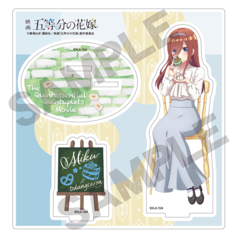 五等分の花嫁_　アクリルスタンド／中野三玖＿ジャンクフード