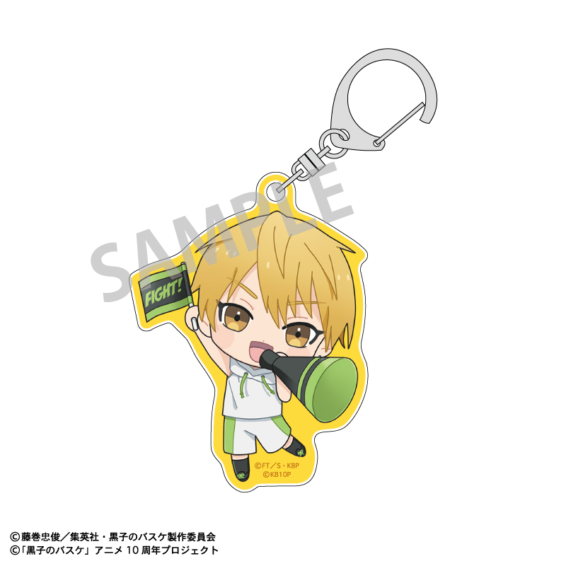黒子テツヤ 黄瀬 黒子のバスケ ぴたでふぉめ RPG アクリルキーホルダー