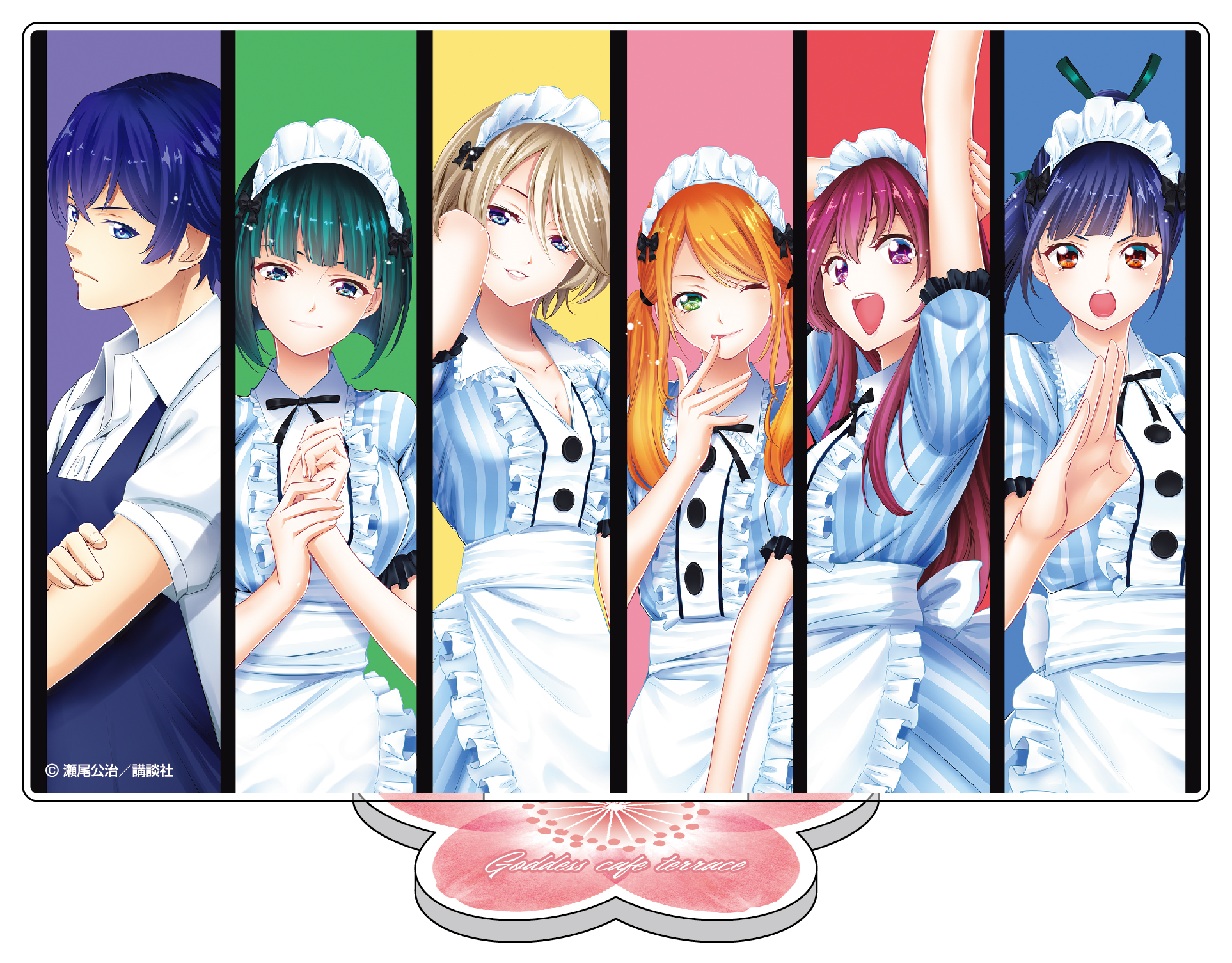 【新品未開封】女神のカフェテラス おやすみtime ロット販売 女神のカフェテラス おやすみtime アクリルスタンド 全種セット