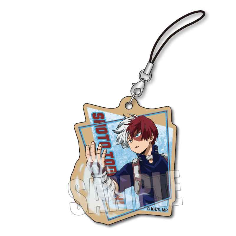 僕のヒーローアカデミア_木札ストラップ Part2/轟 焦凍