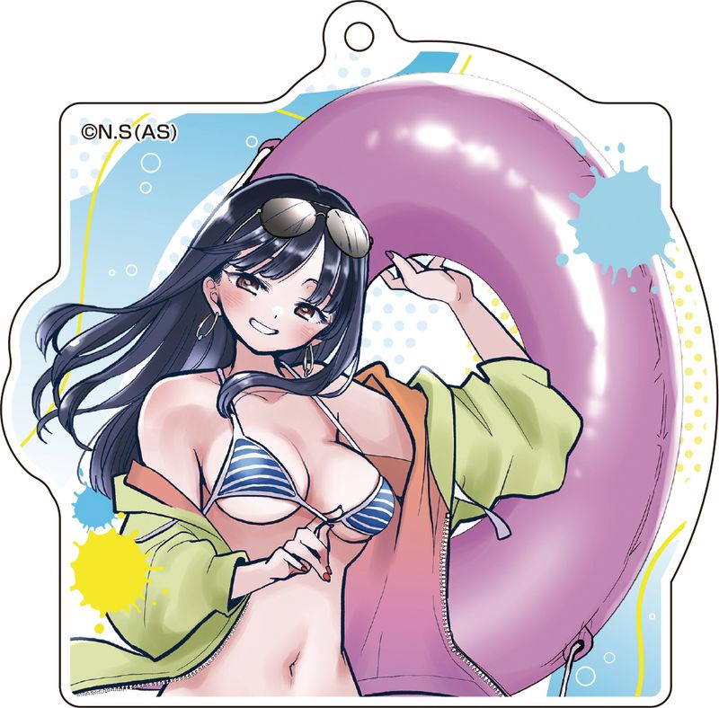 僕の心のヤバイやつ_描き下ろしアクリルキーホルダー水着ver.①山田