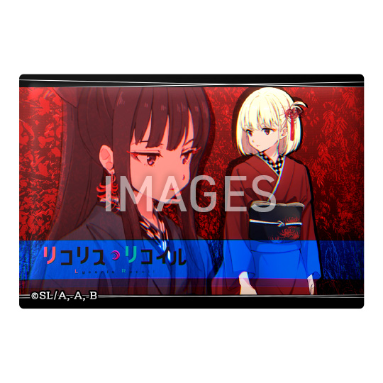 リコリス・リコイル_スクエア缶バッジ BOX | 公式グッズ・公式