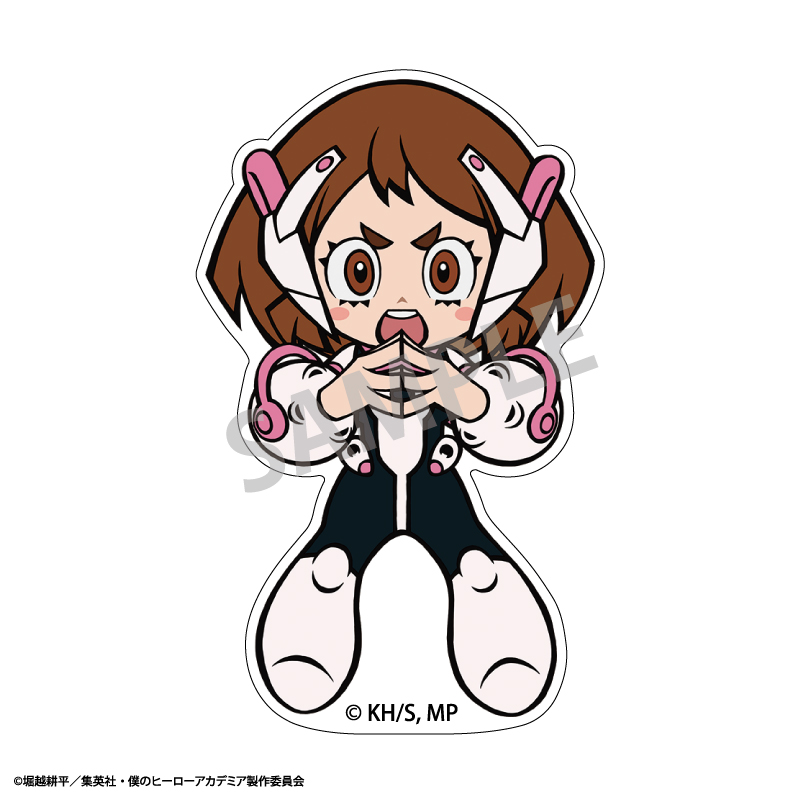 僕のヒーローアカデミア_ミニデコステッカー/麗日 お茶子