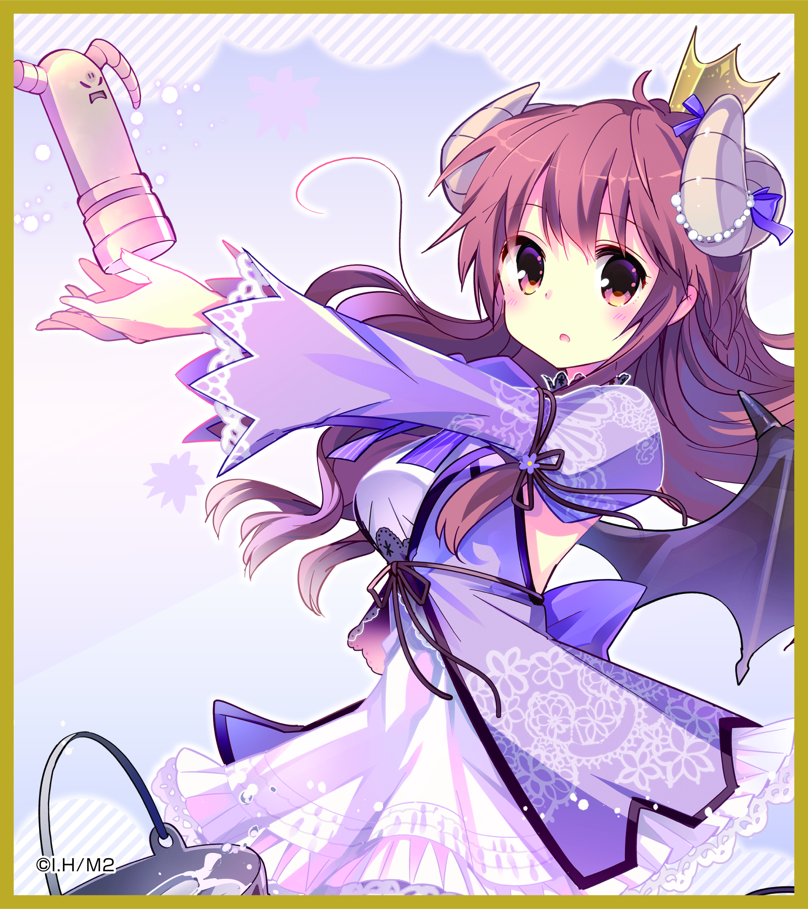 まちカドまぞく_ミニ色紙コレクション 1pcs