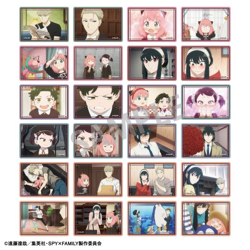 SPY×FAMILY_トレーディングクリアカード 1BOX | SPY×FAMILY（スパイ