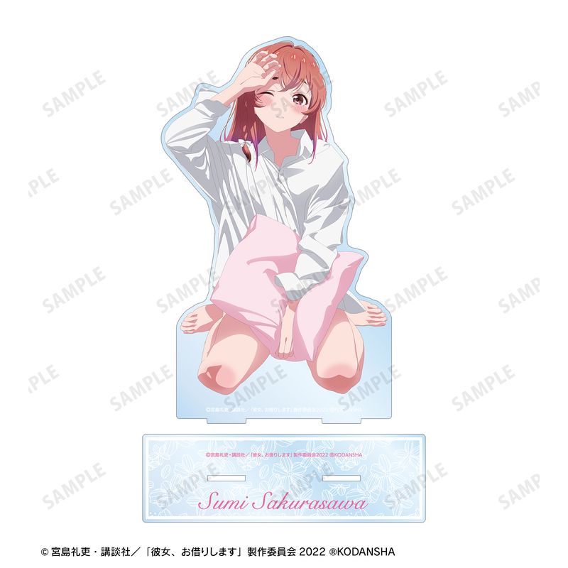 彼女、お借りします_描き下ろしイラスト 桜沢 墨 彼シャツver. 特大