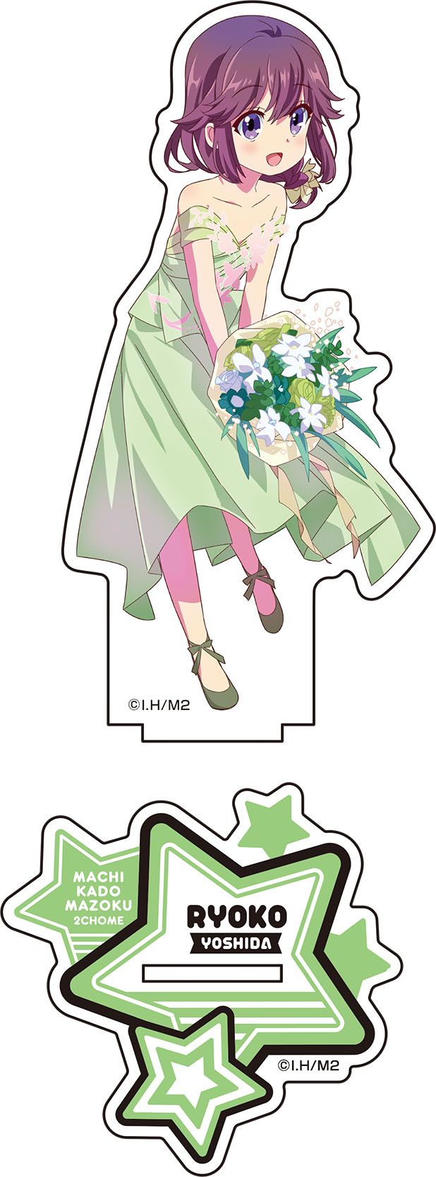 まちカドまぞく_描き下ろしBIGアクリルスタンド パーティードレス⑦